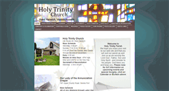Desktop Screenshot of holytrinitypreschoolcapecod.org